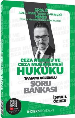 İndeks Akademi Yayıncılık 2025 KPSS A Grubu Ceza Hukuku ve Ceza Muhakemesi Hukuku Soru Bankası Çözümlü - 1