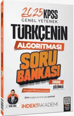 İndeks Akademi Yayıncılık 2025 KPSS Türkçenin Algoritması Soru Bankası Çözümlü - 1