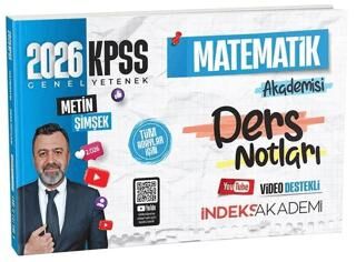 2026 KPSS Matematik Akademisi Video Ders Notları - 1