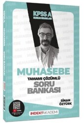 İndeks Akademi Yayıncılık KPSS A Grubu Muhasebe Soru Bankası Çözümlü - İndeks Akademi Yayıncılık
