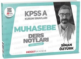 İndeks Akademi Yayıncılık KPSS A Grubu Muhasebe Video Ders Notları - 1