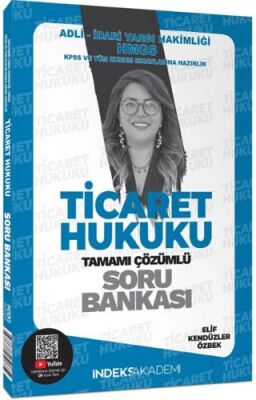 İndeks Akademi Yayıncılık KPSS A Grubu Ticaret Hukuku Soru Bankası Çözümlü - 1