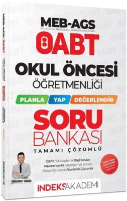 ÖABT MEB-AGS Okul Öncesi Öğretmenliği Planla-Yap-Değerlendir Soru Bankası Çözümlü - 1