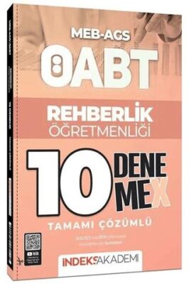 ÖABT MEB-AGS Rehberlik Öğretmenliği 10 DenemeX Çözümlü - 1