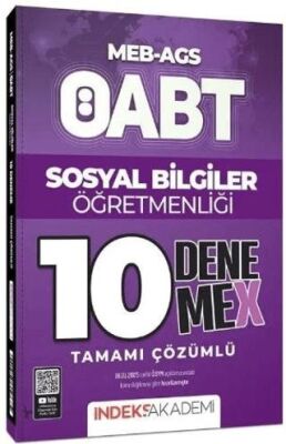 ÖABT MEB-AGS Sosyal Bilgiler Öğretmenliği 10 Deneme X Çözümlü - 1