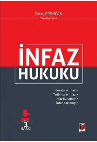 İnfaz Hukuku - Adalet Yayınevi
