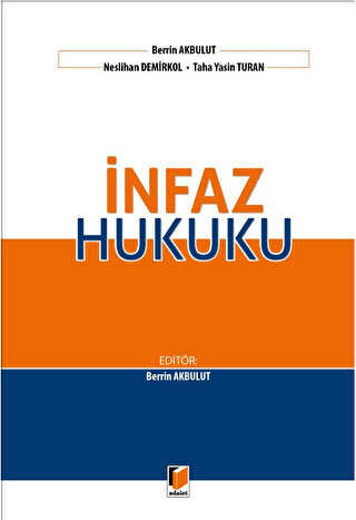 İnfaz Hukuku - 1