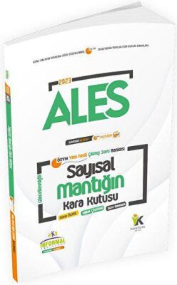 İnformal Yayınları 2023 ALES Sayısal Mantığın Kara Kutusu Çıkmış Sorular Soru Bankası - 1