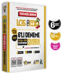 İnformal Yayınları 2025 8. Sınıf Yeni Sistem LGS 6lı Tüm Yıl Deneme Paketi Dijital Çözümlü - İnformal Yayınları