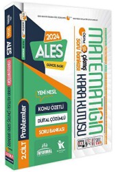 İnformal Yayınları 2024 ALES Matematiğin Kara Kutusu 2. Cilt Problem K.Ö. Dijital Çözümlü ÖSYM Çıkmış Soru Bankası - İnformal Yayınları