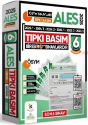 2026 ALES ÖSYM Tıpkı Basım Çıkmış Soru 6lı Deneme Paketi Video ve Dijital Çözümlü Türkiye Geneli - İnformal Yayınları