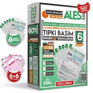 İnformal Yayınları ALES ÖSYM Tıpkı Basım Çıkmış Soru Kitapçıkları Türkiye Geneli Dijital Çözümlü 6lı Deneme Paketi - 1