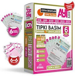 İnformal Yayınları 2024 AYT ÖSYM Çıkmış Soru Tıpkı Basım Türkiye Geneli Dijital Çözümlü 6lı Paket Deneme - İnformal Yayınları