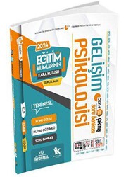 İnformal Yayınları 2024 Eğitim Bilimlerinin Kara Kutusu Gelişim Psikolojisi Konu Özetli Dijital Çözümlü Soru Bankası - İnformal Yayınları