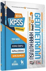 İnformal Yayınları KPSS Geometrinin Kara Kutusu Konu Özetli Dijital Çözümlü ÖSYM Çıkmış Soru Havuzu Bankası - İnformal Yayınları