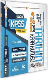 İnformal Yayınları KPSS Tarihin Kara Kutusu 3.Cilt Dijital Çözümlü Konu Özetli ÖSYM Çıkmış Soru Havuzu Bankası - İnformal Yayınları