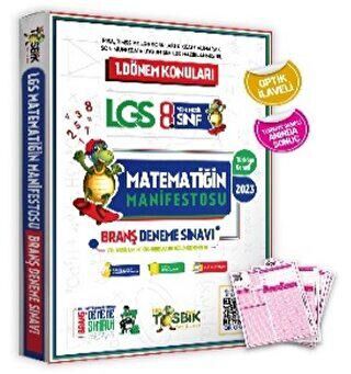 İnformal Yayınları 2024 LGS 8.Sınıf Matematiğin Manifestosu 1. Dönem Müfredat Konuları Çözümlü Deneme Sınavı