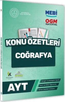 İnformal Yayınları 2025 YKS - AYT MEBİ - OGM Coğrafya Pratik Konu Özet Kitabı - 1