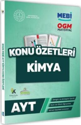 İnformal Yayınları 2025 YKS - AYT MEBİ - OGM Kimya Pratik Konu Özet Kitabı - 1