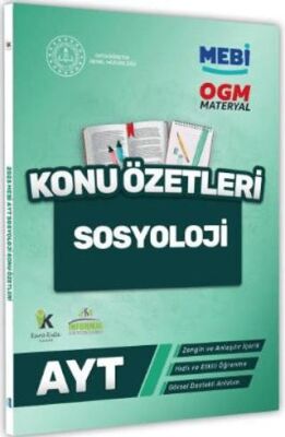 İnformal Yayınları 2025 YKS - AYT MEBİ - OGM Sosyoloji Pratik Konu Özet Kitabı - 1