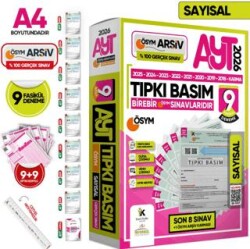 İnformal Yayınları AYT Sayısal Tıpkı Basım 9’lu Paket - İnformal Yayınları