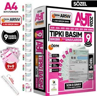 İnformal Yayınları AYT Sözel Tıpkı Basım 9`lu Paket - 1