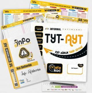 Metakoç Yayınları TYT-AYT Eşit Ağırlık Meta Koç Öğrenci-Öğretmen Destek Sistemi ÖDS Öğrenci Koçluğu Takip Seti - 1