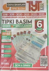 İnformal Yayınları YKS TYT ÖSYM Çıkmış Soru Tıpkı Basım 6lı Türkiye Geneli Dijital Çözümlü Deneme Paketi - İnformal Yayınları
