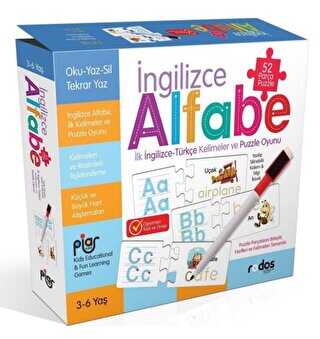 İngilizce Alfabe - Piar Kids