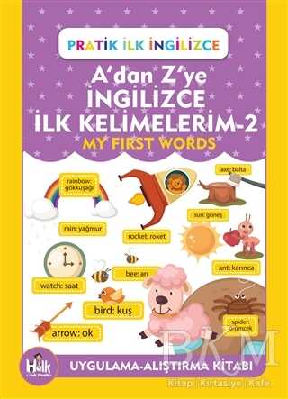 A`dan Z`ye İngilizce İlk Kelimelerim 2 - Halk Kitabevi