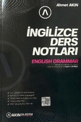 İngilizce Ders Notları English Grammar - Akın Dil Eğitim