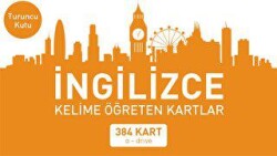 İngilizce Dil Kartları 1 Turuncu Kutu - Mavi Kelebek Yayınları