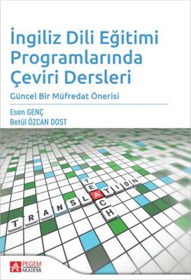 İngilizce Dili Eğitimi Programlarında Çeviri Dersleri - 1