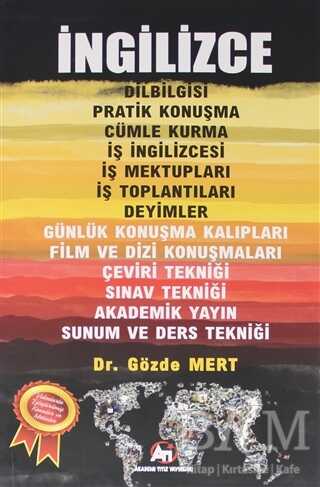 İngilizce - Günlük Konuşma Kalıpları Film ve Dizi Konuşmaları Çeviri Tekniği - Sınav Tekniği Akademik Yayın Sunum ve Ders Tekniği - Akademi Titiz Yayınları
