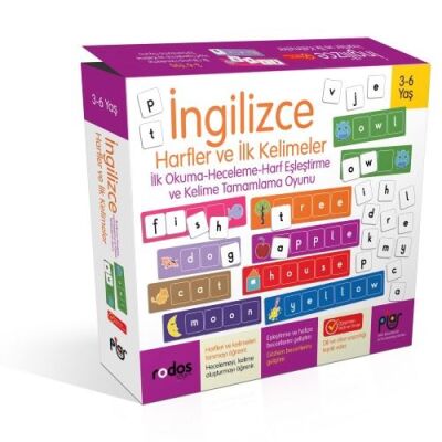 İngilizce Harfler ve İlk Kelimeler - 1