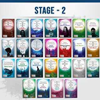 İngilizce Hikaye Kitabı Seti Stage - 2 24 Kitap - Gece Kitaplığı