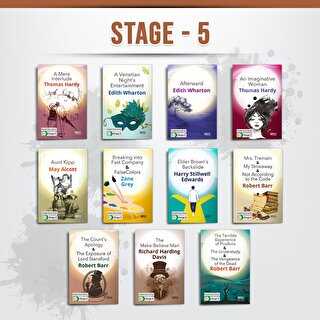 İngilizce Hikaye Kitabı Seti Stage - 5 11 Adet