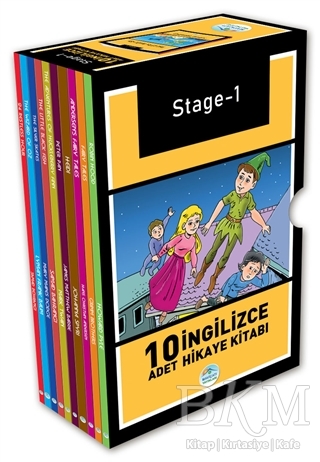 İngilizce Hikaye Seti - Stage 1 10 Kitap Takım Kutulu