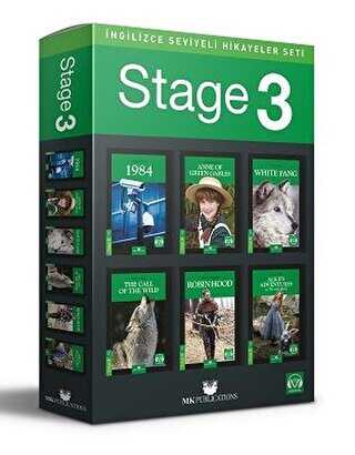 İngilizce Hikaye Seti Stage 3 6 Kitap Takım