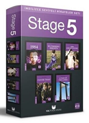İngilizce Hikaye Seti Stage 5 5 Kitap Takım