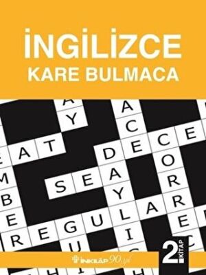 İngilizce Kare Bulmaca 2. Kitap kapağı