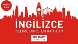 İngilizce Kelime Öğreten Kartlar Kırmızı Kutu Dirver - Loud İngilizce Dil Kartları - Mavi Kelebek Yayınları
