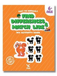 İngilizce Kolaydan Zora Farkı Bul Benzerini Eşleştir Kitabı - Yeti Kitap