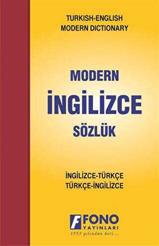 İngilizce Modern Sözlük İngilizce - Türkçe - Türkçe - İngilizce