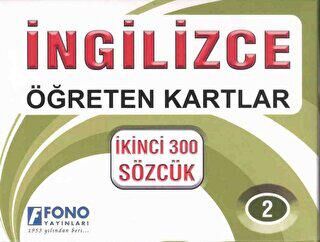 İngilizce Öğreten Kartlar 2 kapağı