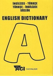 İngilizce Türkçe Sözlük - Açı Yayınları