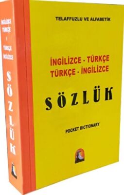 İngilizce - Türkçe - Türkçe - İngilizce Sözlük kapağı