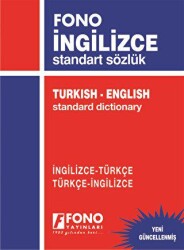 İngilizce - Türkçe - Türkçe - İngilizce Standart Sözlük - Fono Yayınları