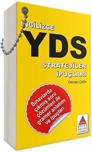 YDS Stratejiler & İpuçları Kartları - Delta Kültür Yayınevi