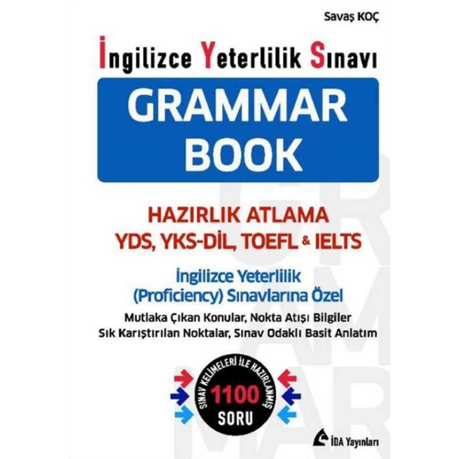 İDA Yayınları İngilizce Yeterlilik Sınavı Grammar Book